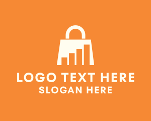 Handbag - Ecommerce Marketing Graph logo design