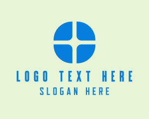 Slice - Digital Pie Chart logo design