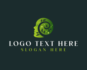 Hand - Leaf Mental Health Theraphy logo design