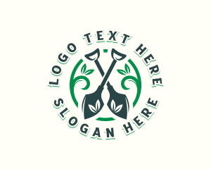 Herbal Plant Landscaping Logo