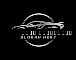 Motorsport - Metallic Motorsports Car logo design