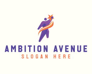 Ambition - Human Dream Success logo design