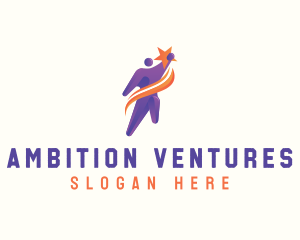 Ambition - Human Dream Success logo design