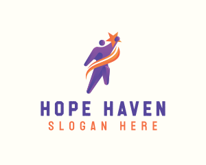 Leader - Human Dream Success logo design