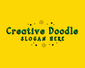 Fun Doodle Party logo design