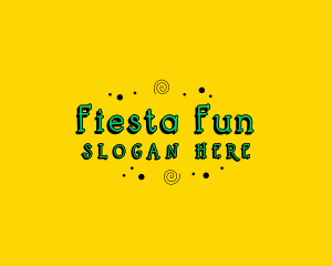 Party - Fun Doodle Party logo design