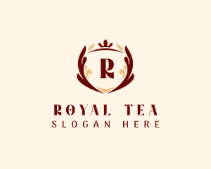 Royal Boutique Shield logo design