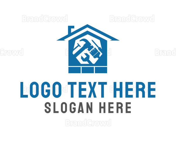 House Renovation Tools Logo
