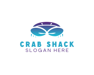Crab - Crab Shell Pincher logo design