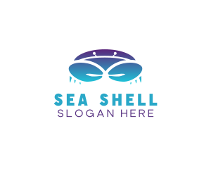Shell - Crab Shell Pincher logo design