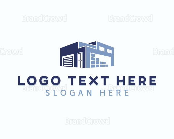 Industrial Warehouse Building Logo