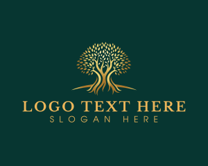 Planting - Elegant Tree Eco Park logo design
