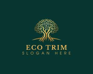 Elegant Tree Eco Park logo design