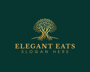 Elegant Tree Eco Park logo design