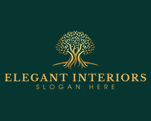 Elegant Tree Eco Park logo design