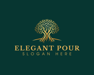 Elegant Tree Eco Park logo design