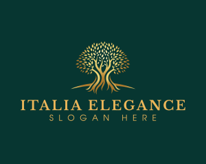 Elegant Tree Eco Park logo design