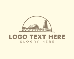 Ranch - Barn Rural Ranch logo design