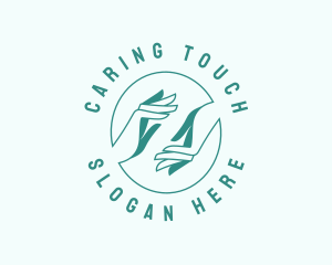 Care - Hand Caring Charity logo design