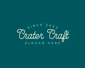 Craft Store Business logo design