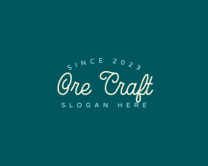 Craft Store Business logo design