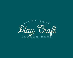 Craft Store Business logo design