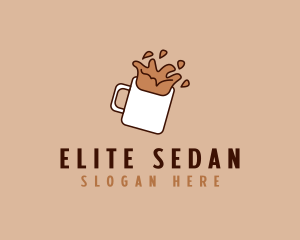 Espresso Coffee Drink Logo