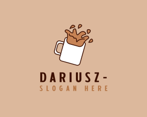 Espresso Coffee Drink Logo