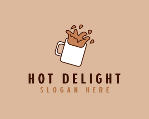 Espresso Coffee Drink logo design