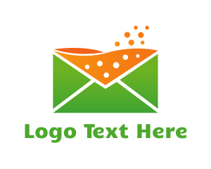 Email - Liquid Mail Envelope logo design