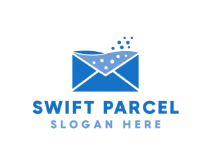 Parcel - Mail Envelope Messenger logo design