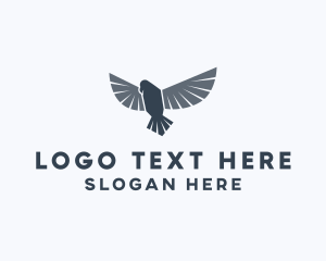 Liberty - Aviation Falcon Bird logo design