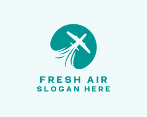 Pilot Airplane Travel logo design