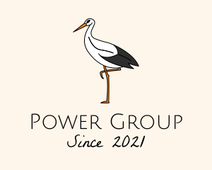 Dodo - Wild Egret Bird logo design