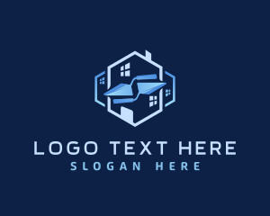 Brick - Trowel Construction Masonry logo design