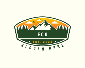 Mountain Climbing - Mountain Travel Summit logo design