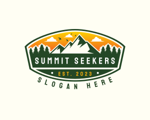 Mountain Travel Summit logo design