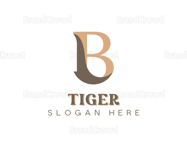 Boutique Luxury Letter B Logo
