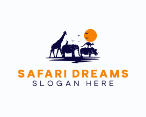 Animal Wildlife Safari logo design