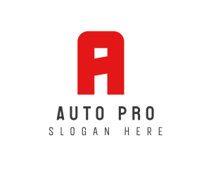 Simple Automotive Garage logo design