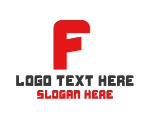 Letter F - Simple Automotive Letter F logo design