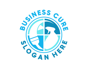 Squeegee Spray Cleaning Logo