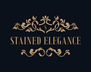 Luxury Stylish Floral logo design