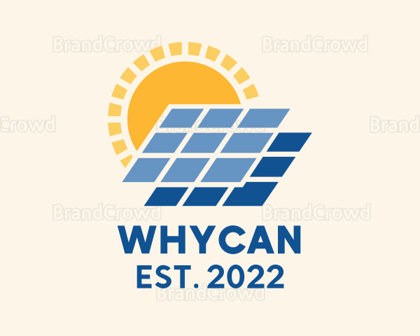 Solar Energy Sustainability Logo