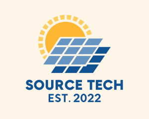 Source - Solar Energy Sustainability logo design