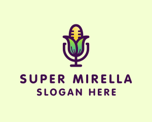 Corn Microphone Media Logo