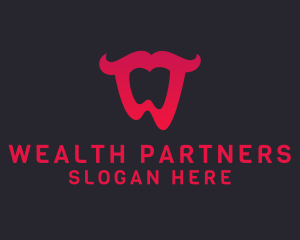 Dental Tooth Letter W logo design