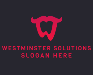 Dental Tooth Letter W logo design