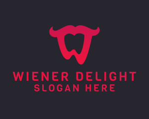 Dental Tooth Letter W logo design