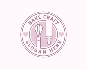 Whisk Baker Patisserie logo design